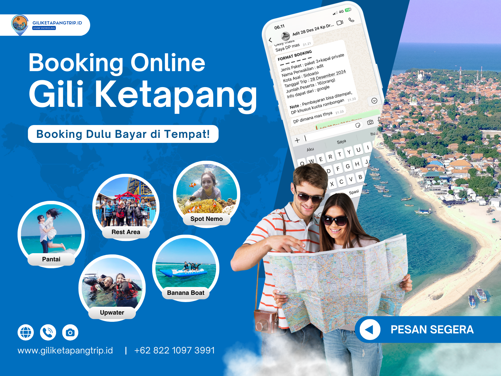 booking online gili ketapang