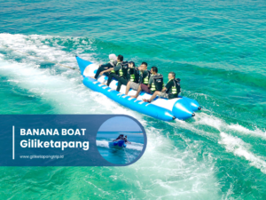 banana boat gili ketapang